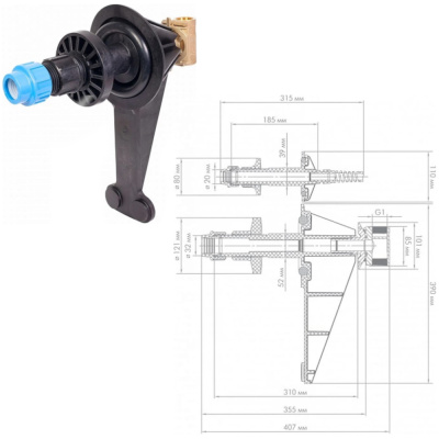 Адаптер колодезный "АК"
