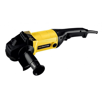 Машина полировальная Hanskonner, 180 мм, 1400 Вт, КОНСТ.ЭЛ., рег обор, доп.D-рукоять 