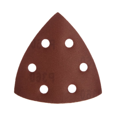 Насадка для МФИ ПРАКТИКА шлиф.листы, дельта, VELCRO 93 мм, Р360, 10 шт