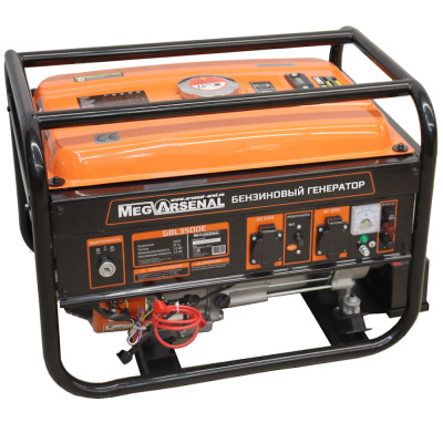 Генератор бензиновый MegArsenal GBL3500Е