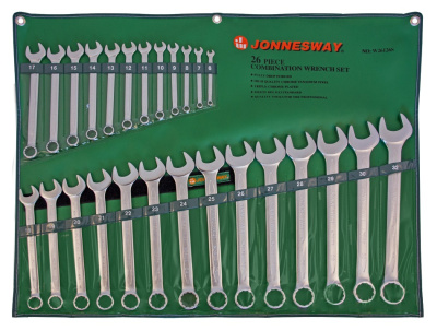 Набор ключей комбинированных 6-32мм, 26предметов Набор ключей комбинированных 6-32мм, 26предметов