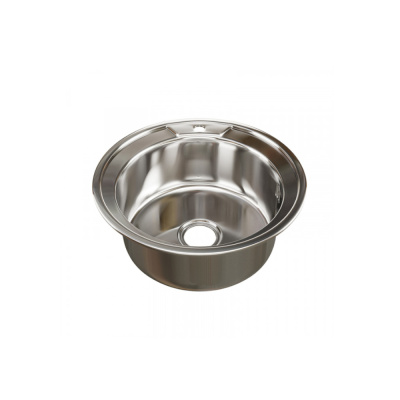 Мойка круг d 51 (0,8) вып 3 1/2 MIXLINE (глуб чаши 18см) с сифоном без гофры