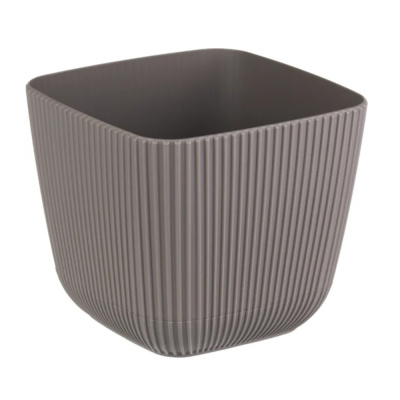 Кашпо ПИКАНТО 150×150 мм 1,8 л (Французский серый)