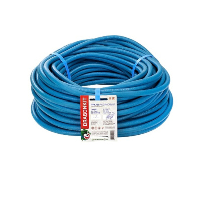 Рукав газовый 6,3мм,синий,40м,3 класс, DRAGONKIT