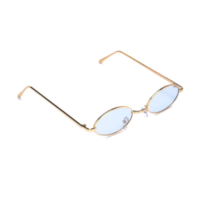 Очки солнцезащитные "Мастер К.",  uv 400, 15.5 х 14.5 х 3 см, линза 3 х 5.5 см, голубые   4703614