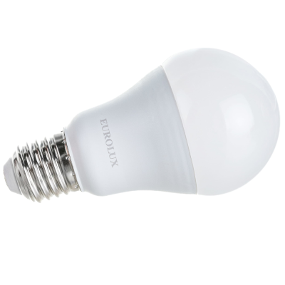 Лампа светодиодная LL-E-A60-15W-230-2,7K-E27 (груша, 15Вт, тепл., Е27) Eurolux 
