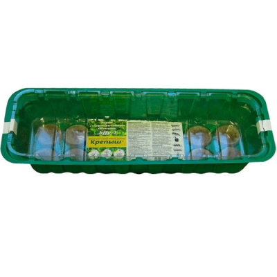 Парник Фаско Крепыш для рассады с торфяными таблетками Джиффи 11 ячеек