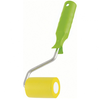 Валик прижимной резиновый с ручкой, 50 мм, D ручки - 6 мм// Сибртех