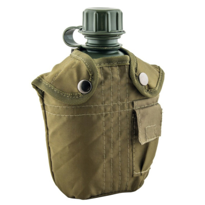 Фляжка №1 армейская в чехле (HS-NP 020009-02) Helios