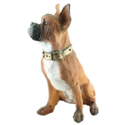 Собака Боксёр сидячий