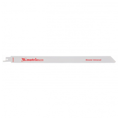 Полотна универсальные для сабельной пилы S1222VF,275/1,8-2,5 мм, Bimetal, 2шт., PRO// Matrix
