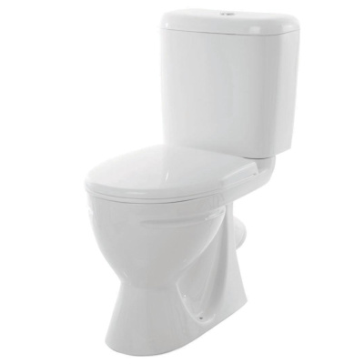 УНИТАЗ НАПОЛЬНЫЙ "СТАНДАРТ" ЭКОНОМ БЕЛЫЙ "SANITA" SDTSACC01090112