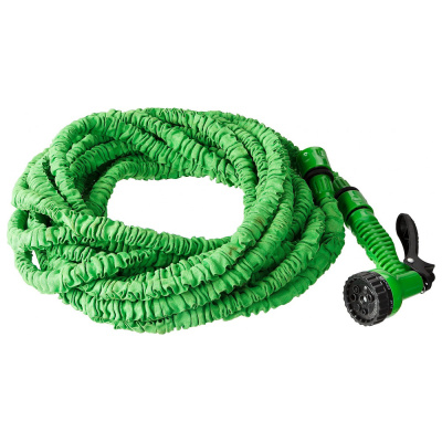 Шланг удлиняющийся РОСТОК  Р-15, 5 - 15 м, пистолет поливочный, коннекторы, (428498-15)