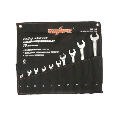 Набор ключей комб. 8-24мм, 10 предм. Набор ключей комб. 8-24мм, 10 предм.