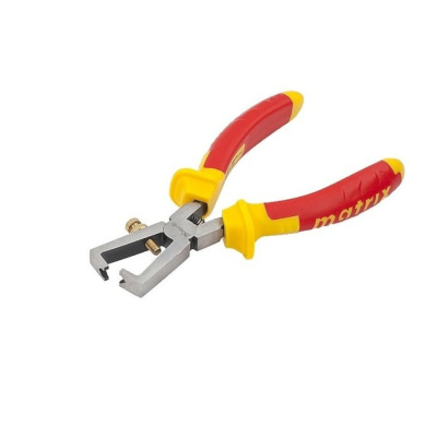 Клещи Matrix Professional Insulated 160мм для снятия изоляции двухкомп.рукоятки