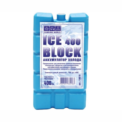 Аккумулятор холода Camping World Iceblock 400 (вес 400 г) Аккумулятор холода Camping World Iceblock 400 (вес 400 г)
