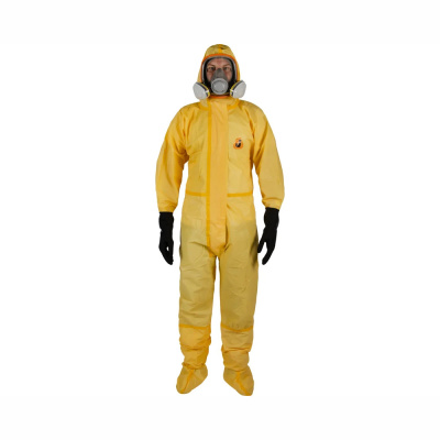 Комбинезон JPC-80-XXXL Защитный Jeta Safety из нетканого материала с носками (3, 4 тип), плотность 