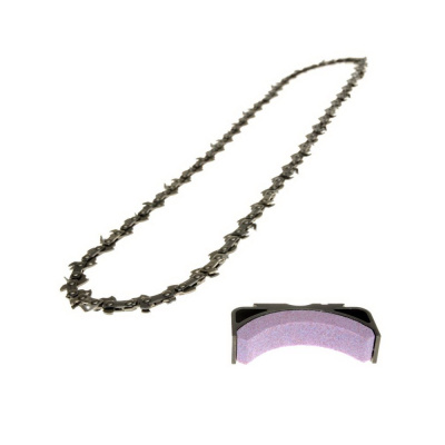 Цепь 14" 3/8 низкопроф. + точильный камень POWERSHARP