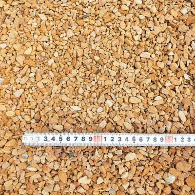 Крошка желтая песчаная фр 5-10мм