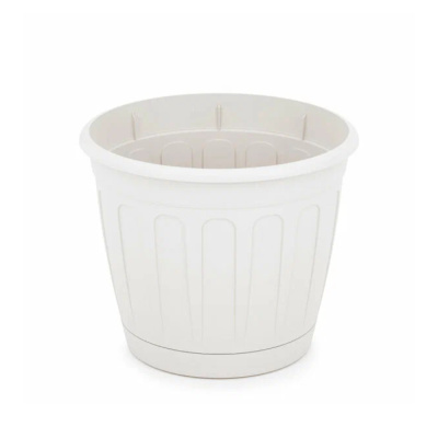 Горшок цветочный "Дионис" 3,6л. белый