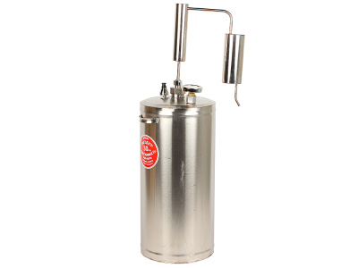 Дистиллятор домашний "Первач" Премиум-Классик 30Т, 30л, термометр, сухопарник, охладитель, слив сиву