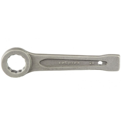 Ключ кольцевой ударный 24 мм// Сибртех