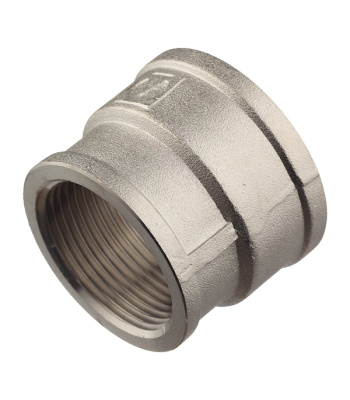 Муфта 1 1/2х1 1/4 г/г хром