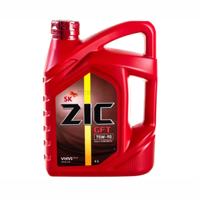 Масло синтетическое ZIC GFT 75W90 GL-4/5 4л 