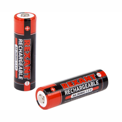 Аккумулятор Ni-MH AA 1.2V 2800мАч (пальчик) блистер 2 шт. REXANT