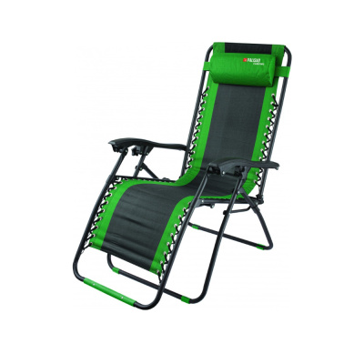 Кресло-шезлонг складное, многопозиционное 160х63,5х109cм Camping// Palisad