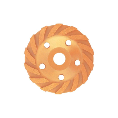 Чашка алмазная зачистная, 125 мм, турбо-сегмент, MATRIX