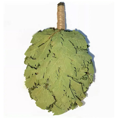 Веник дубовый Отборный (с закрытой ручкой)