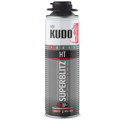 Клей-пена универс. KUDO SUPERBLITZ HT 650мл