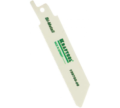 Полотно KRAFTOOL "INDUSTRIE QUALITAT", S522EF, для эл/ножовки, Bi-Metall, по металлу, шаг 1,4мм, 80м