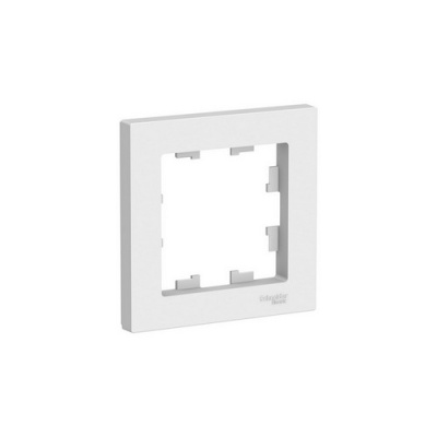 Рамка однопостовая ATLASDESIGN белый