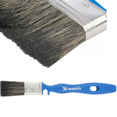 Кисть флейцевая "ВОДНЫЕ КРАСКИ" 25*12мм//MATRIX Color Line