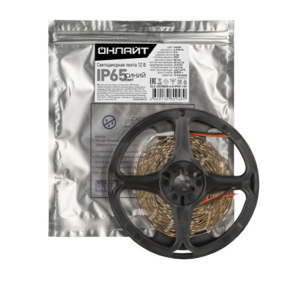Лента светодиодная OLS-2835B60-4.8-IP65-12V 5м ОНЛАЙТ
