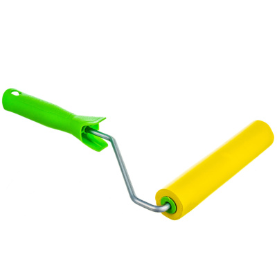 Валик прижимной резиновый с ручкой, 150 мм, D ручки - 6 мм// Сибртех