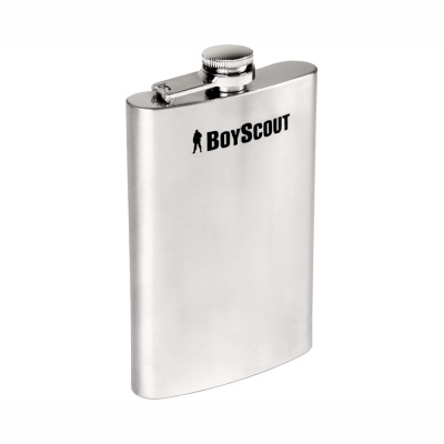 Фляжка 250 мл, нержавеющая сталь /24 BOYSCOUT   