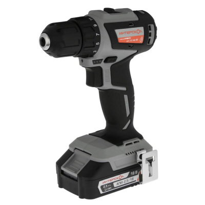 Дрель-шуруповерт Li-ion АПИ (кейс, 2 аккум. 2,5Ач, ЗУ) ДА-10/18В 44 МиниМАКС бесщеточная аккум. 