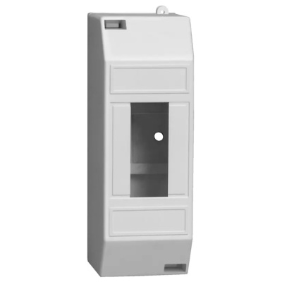 Щит распределительный навесной ЩРн-П-2 IP30 пластиковый белый, без двери КМПн 1/2