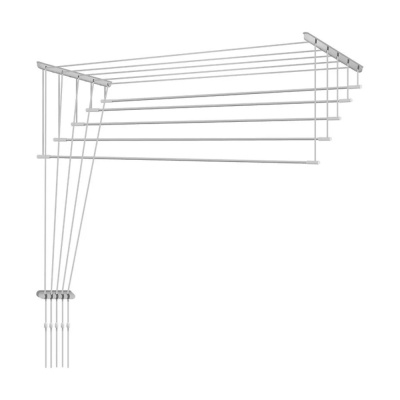 Сушилка для белья потолочная, 2м, 5пр, 12,5кг, белая, Лиана люкс, SPK-200