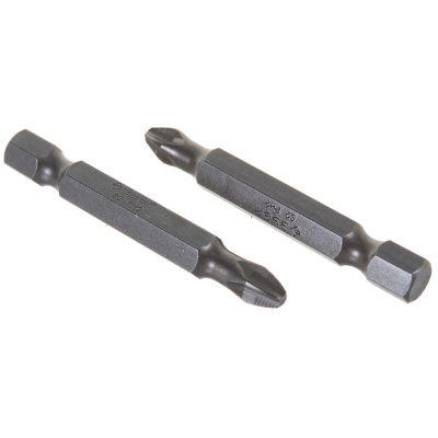 Биты ЗУБР "МАСТЕР" кованые, хромомолибденовая сталь, тип хвостовика E 1/4", PH2, 50мм, 2шт