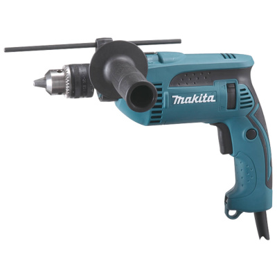 Дрель с ударом НР1640 Makita, 680Вт,ЗВП-13мм,0-2800об\м,1,8кг,кор