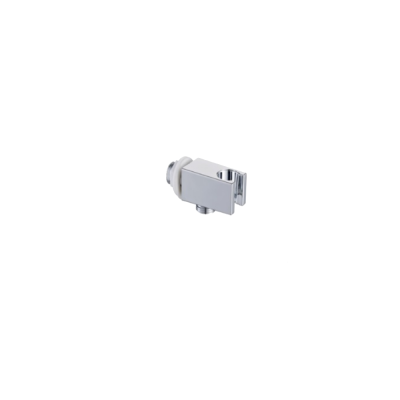 Вывод с держателем лейки 1/2" с гайкой, пластик, хром (ZM-0507)