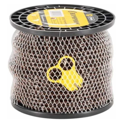 Корд трим.CHAMPION  Hurricane saw twist 4.4мм *28м (зубчатый витой)+нож