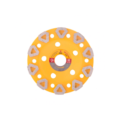 Чашка алмазная зачистная, 125 мм, Бриллиант// Denzel