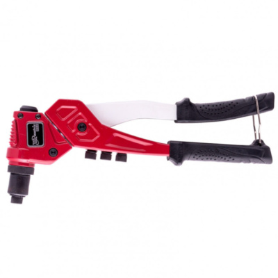 Заклепочник ручной, литой, поворотный, 290 мм, 0-360° заклепки 2,4-3,2-4,0-4,8 мм, PRO// Matrix