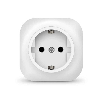 Розетка одноместная, с/з, о/у, 16А, 220В, белая 1\10\200"IONICH" 