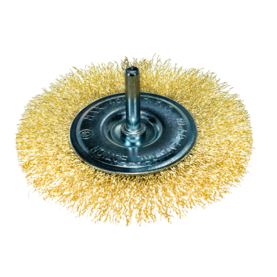 Корщетка д/дрели волнистая "Колесо", 75 мм, InWork